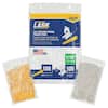 QEP Lash Tile Leveling System Project-Pack - 100 1/16 in. White Leveling Clips and 100-Wedges (200-Pack)