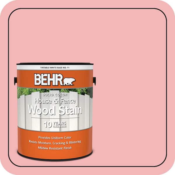 BEHR 1 gal. #P170-2 Old Flame Solid Color House and Fence Exterior