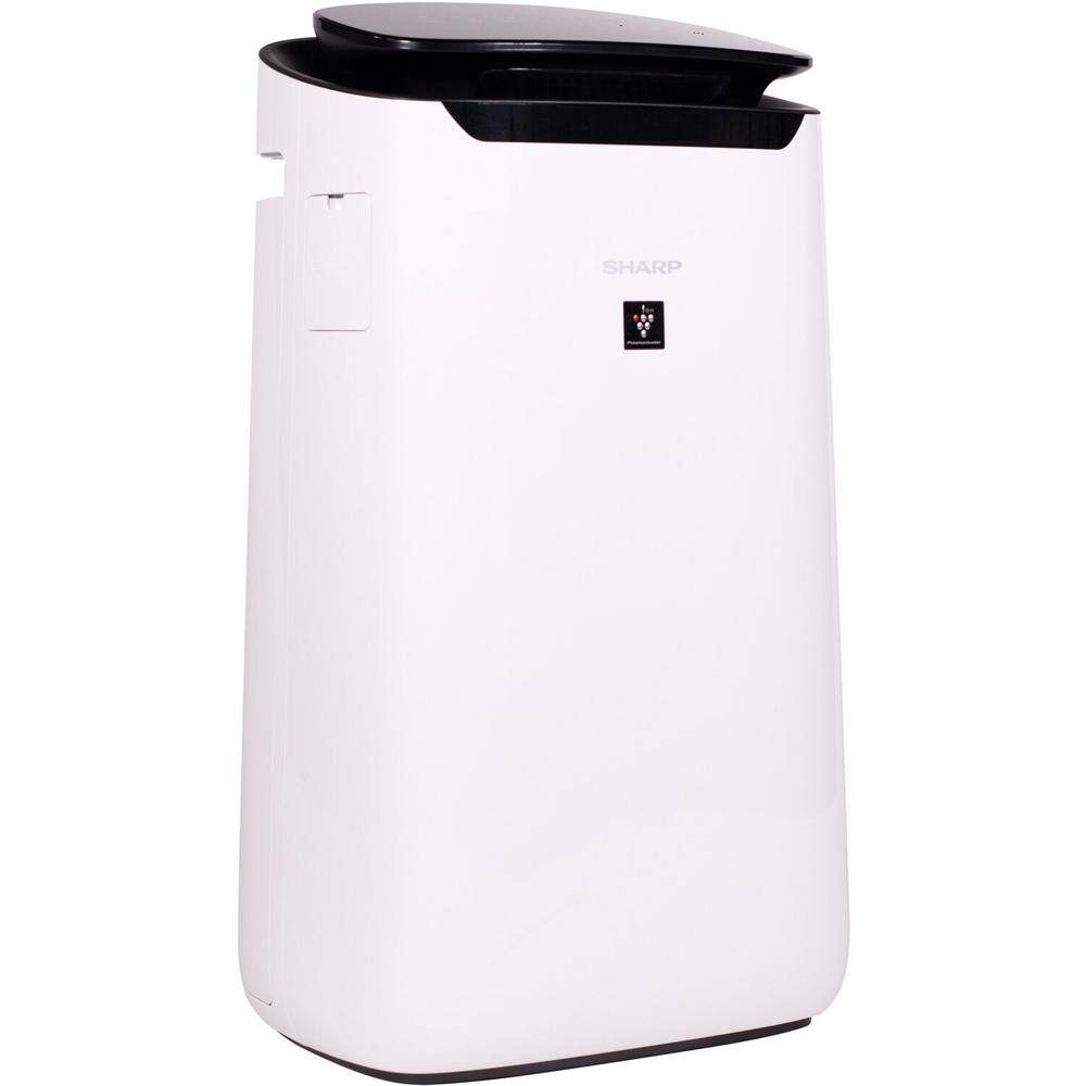 White Smart HEPA Air Purifier with Alexa Compatibility