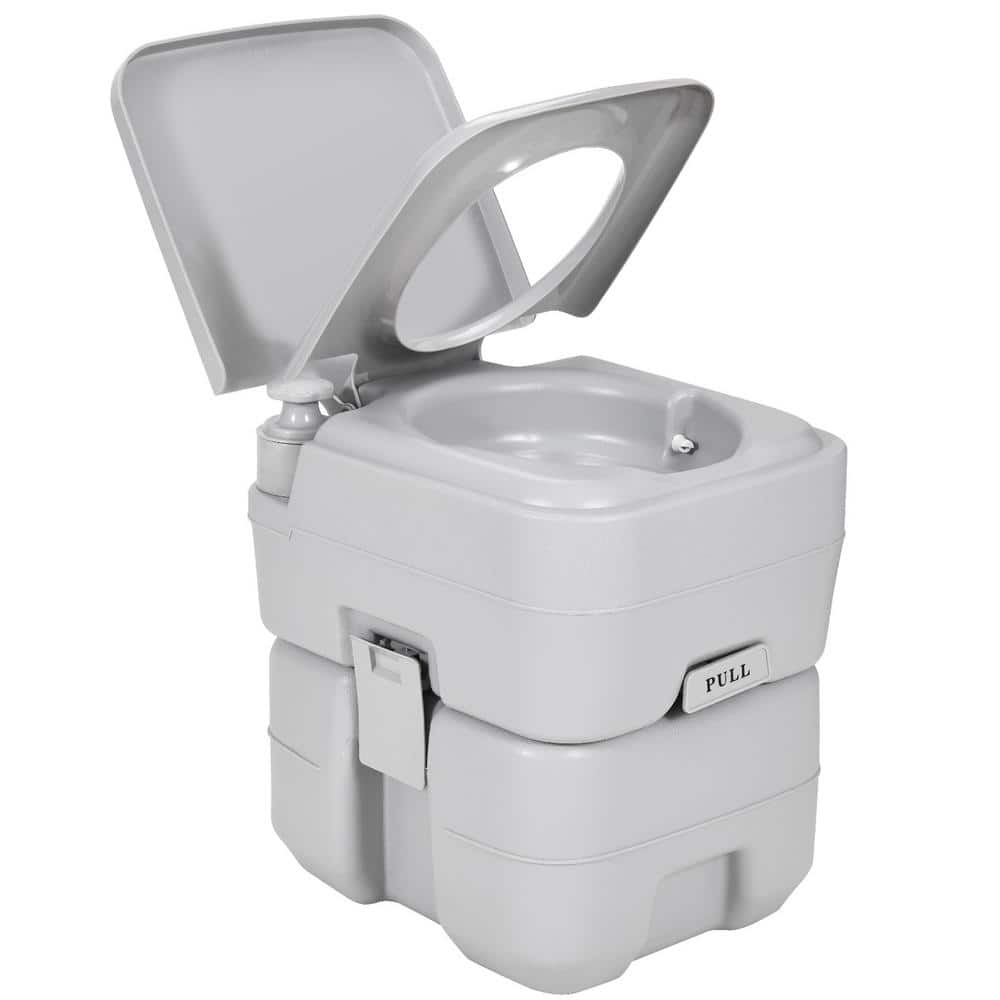 Portable Toilet Camping Porta Potty - 5 Gallon Waste Tank