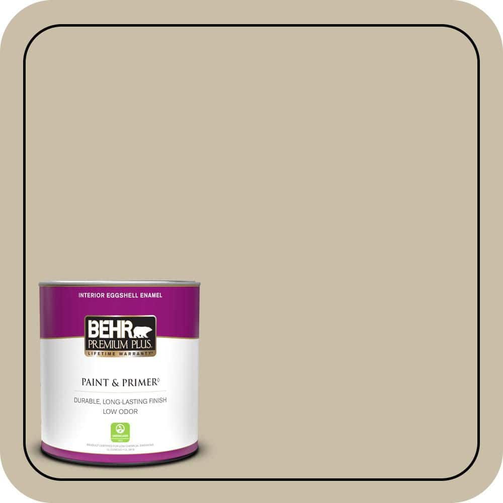 1 qt. #PWL-91 Pale Bamboo Eggshell Enamel Low Odor Interior Paint & Primer price history on PriceWatchPro