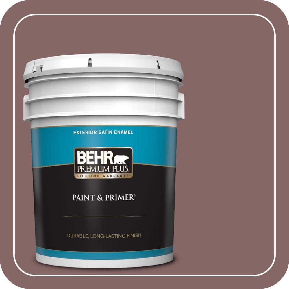 5 gal. #130F-6 Brazil Nut Satin Enamel Exterior Paint & Primer price history on PriceWatchPro