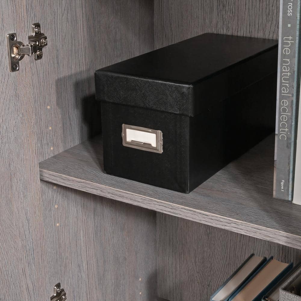 Ashen Oak 51" Storage Cabinet with Adjustable Shelving