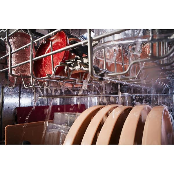 KitchenAid 24 in. Black Stainless Top Control Built-in Tall