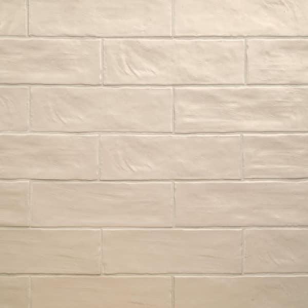 Zelyge Desert 2.5 in. x 8 in. Satin Ceramic Zellige Look Wall Tile (5.24 sq. ft. /Case)