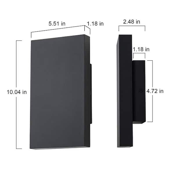 b2l63】2色カラーLEDライトスクリーン OFF黒 60cm x 36cm 魚用品・水草