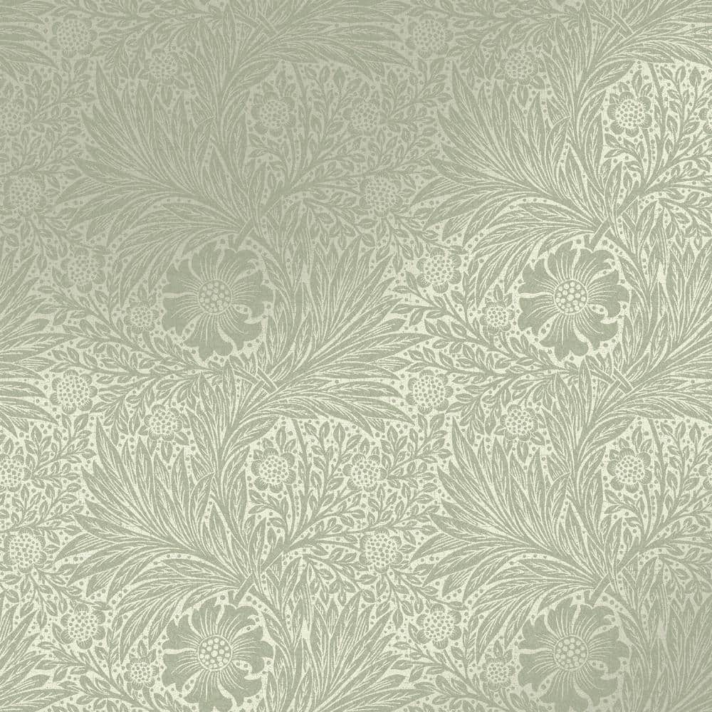 Marigold Fibrous Sage Green Wallpaper Sample