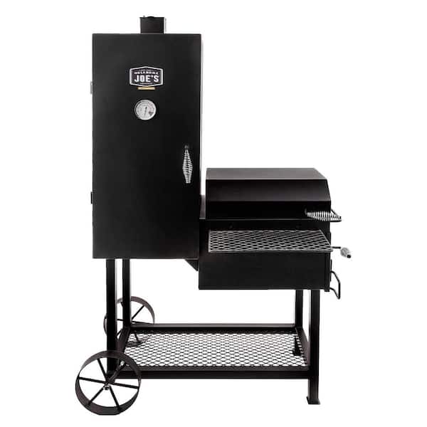 OKLAHOMA JOE'S Bandera Vertical Offset Charcoal Smoker and Grill