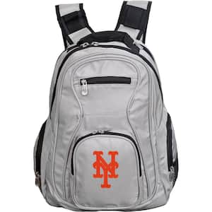 MLB New York Mets 19 in. Gray Laptop Backpack