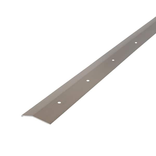 1-3/8 in. x 144 in. Titanium Brushed Carpet Trim Transition Strip
