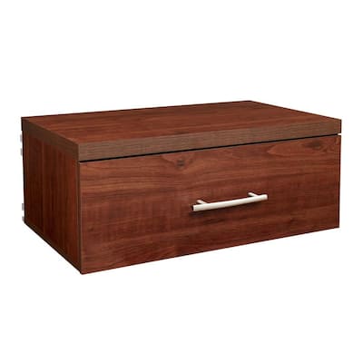 9.80 in. H x 23.60 in. W Cherry Wood Drawer