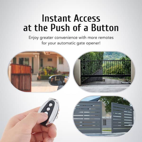 DOORADO 4-Button Remote Transmitter for Automatic Gate Openers