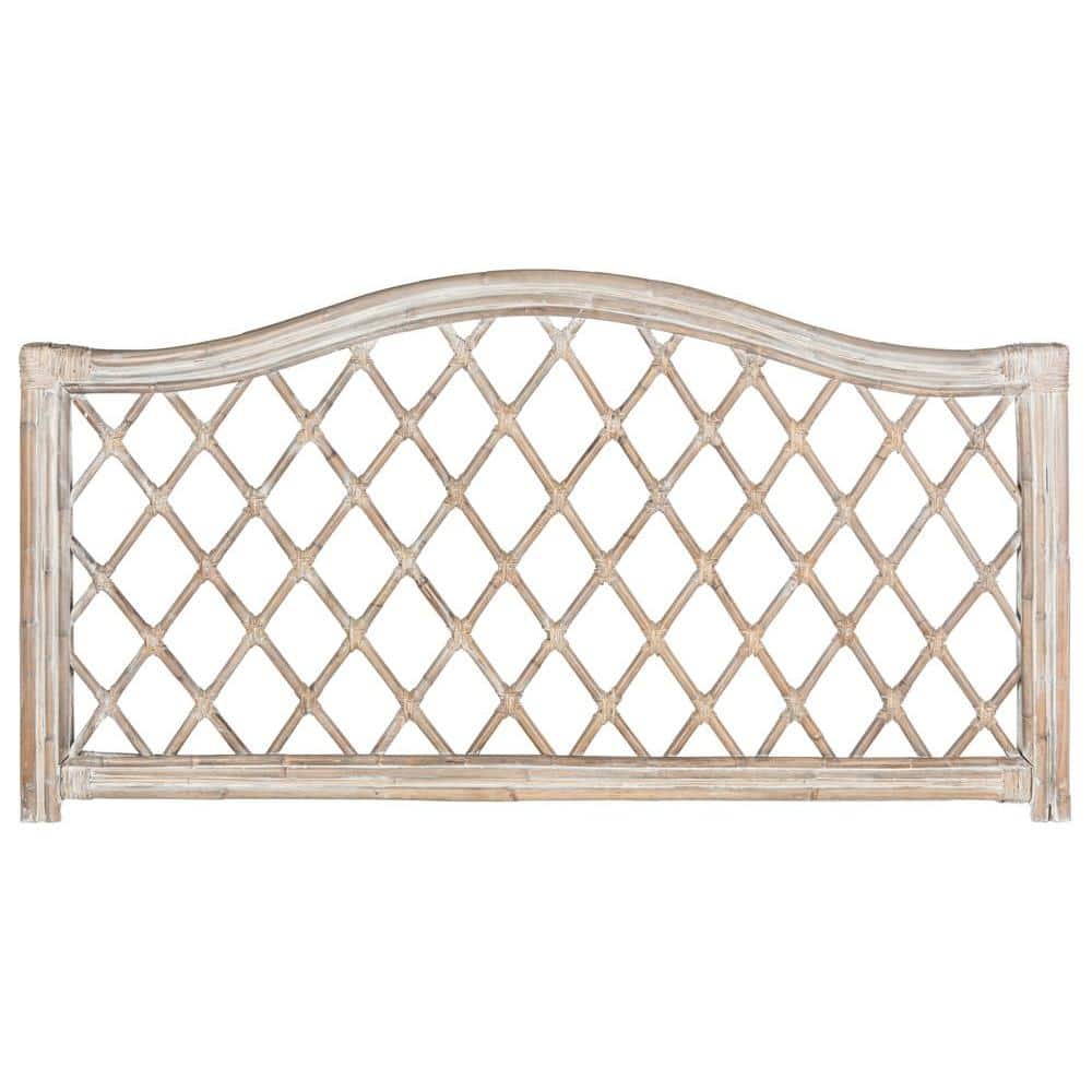 Gabrielle Antique Grey Queen Headboard