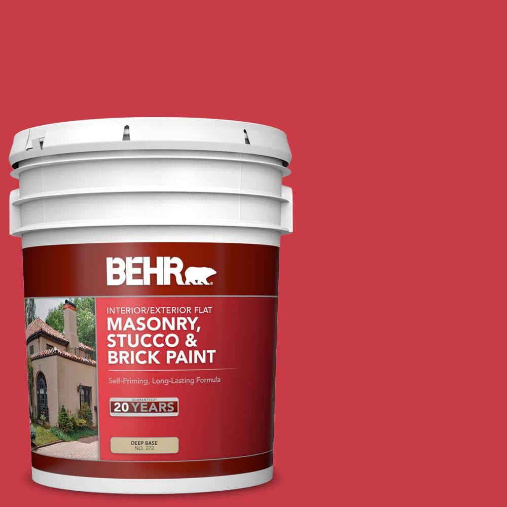 5 gal. #P150-6 Whip Lash Flat Interior/Exterior Masonry, Stucco and Brick P