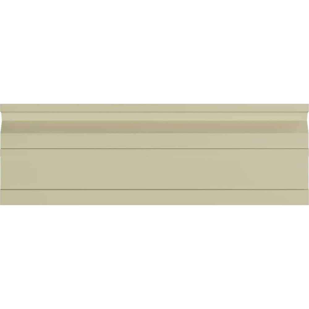 Ralston White Polyurethane Decorative Chair Rail Moulding