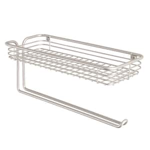 iDesign Forma Paper Towel Holder for Kitchen - Over Cabinet, Brushed  Stainless Steel 0.7 x 12.8 x 7.1