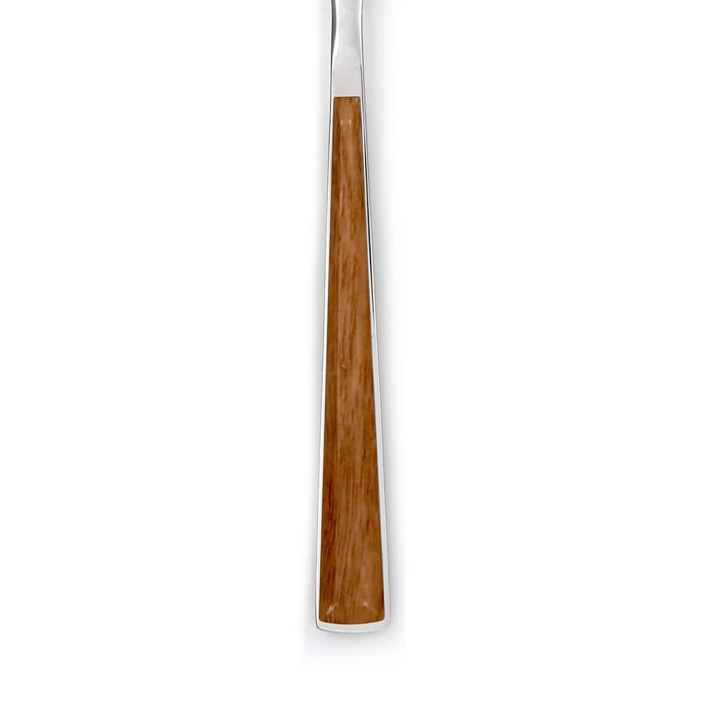 Esben 20-Piece Warm Brown Stainless Steel Flatware Set