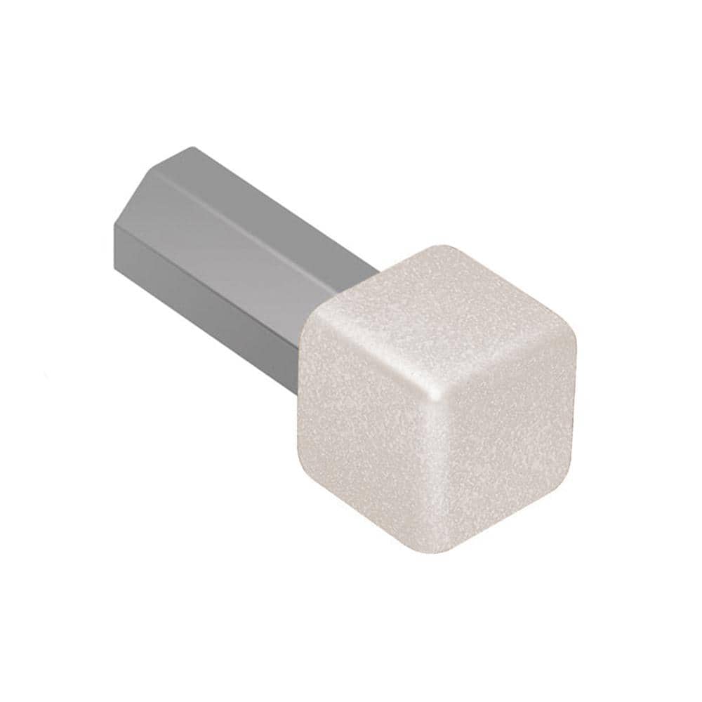 Quadec Ivory Textured Color-Coated Aluminum 5/16 in. x 1 in. Metal Inside/Outside Corner price history on PriceWatchPro