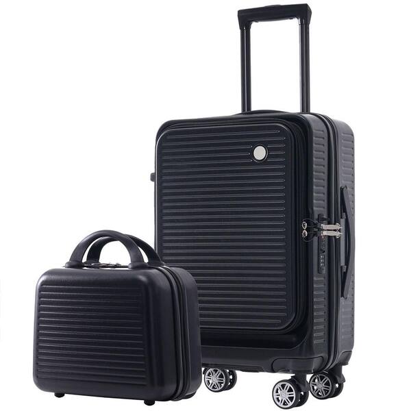 Black lightweight suitcase online