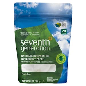 12.6 oz. Natural Dishwashing Detergent Packs (20-Tabs/Bag)