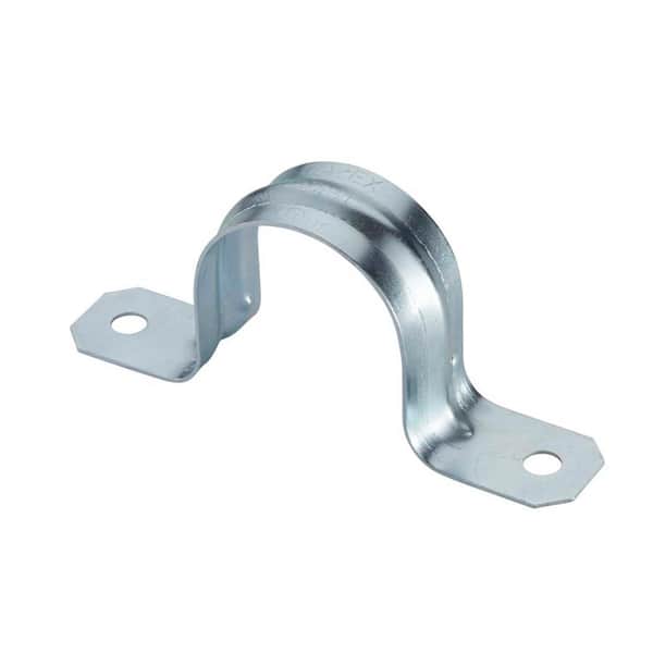 Halex 2 in. Standard Fitting Rigid 2-Hole Strap (50-Pack)
