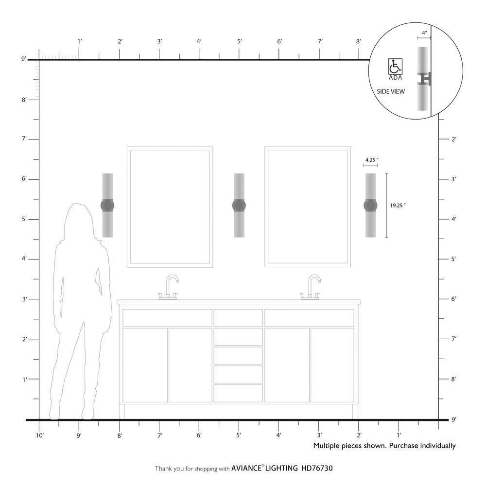 Sleek Brushed Nickel Outdoor Vanity Sconce with Satin Opal White Glass