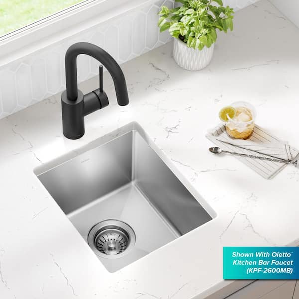20x19In Stainless Steel Kitchen And Bar Sink - Small Drop In Single Bowl Topmount Staylish 20x19In Stainless Steel Kitchen And Bar Sink - Small Drop In Single Bowl Topmount Staylish