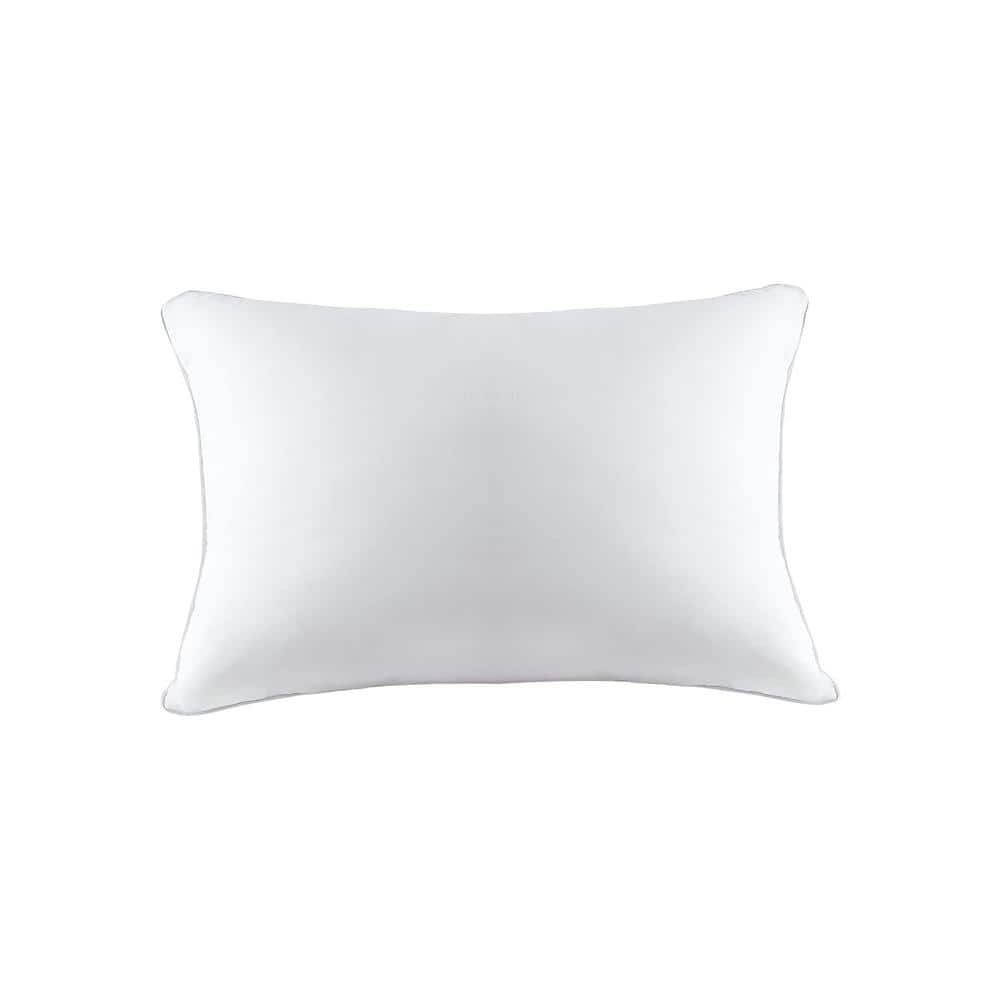 White Rectangular Down Feather Throw Pillow Insert 12x20 Inches
