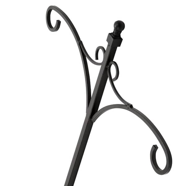 84 in. Traditional Double Shepherd Hook  Flower pot hanger, Hanging flower  pots, Hanging plants