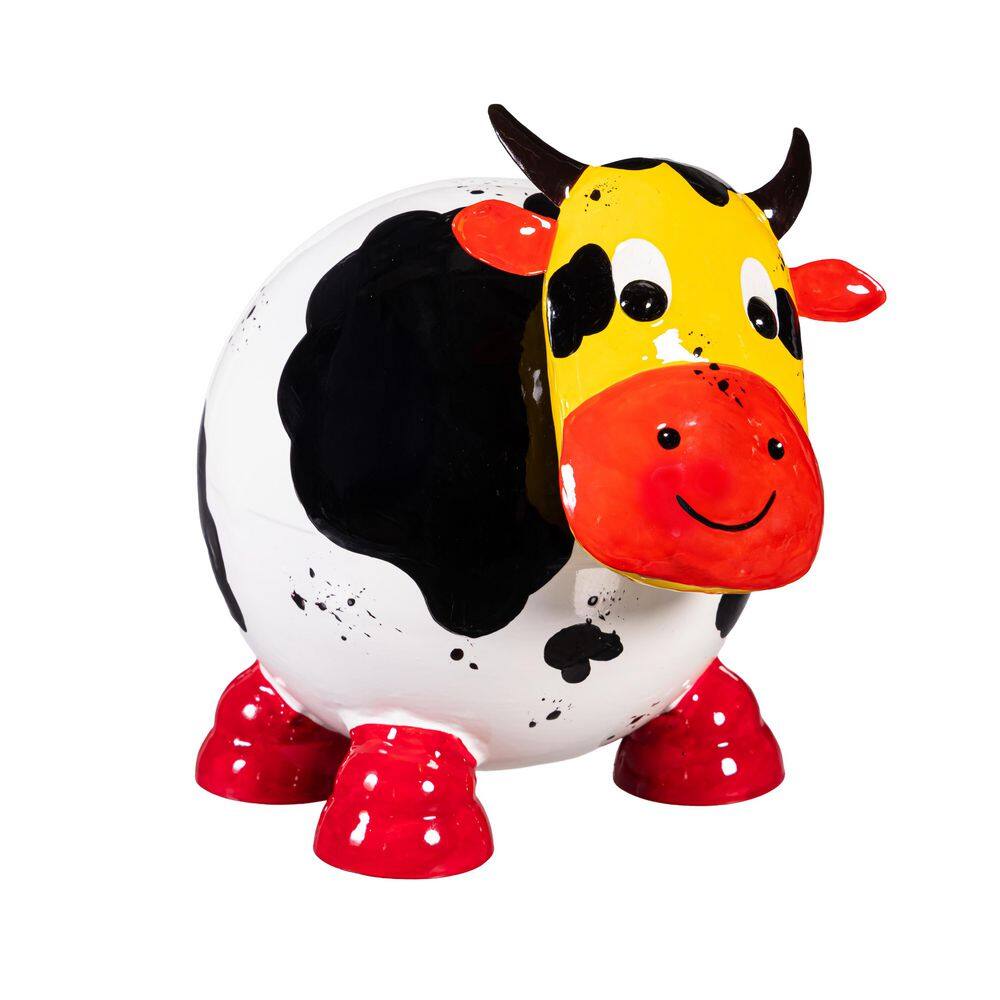 7.5 in. Metal Portly Cow Garden Statue price history on PriceWatchPro