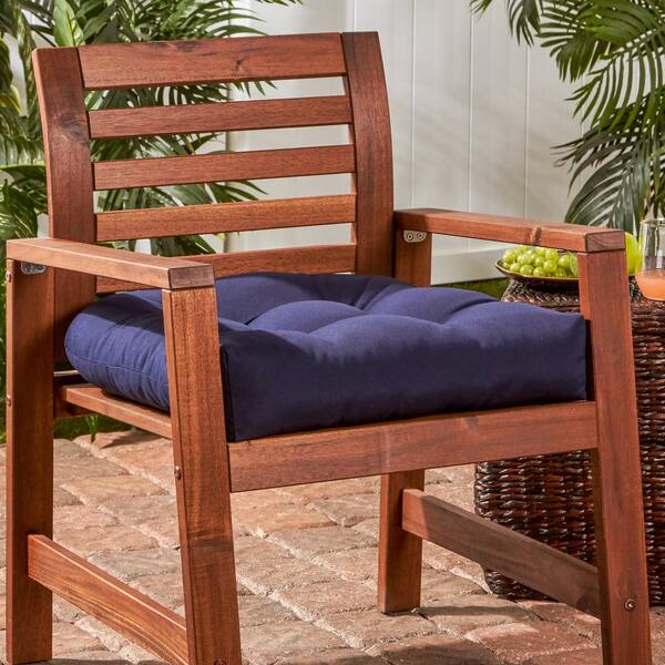 Greendale Home Fashions 20 x 20 in. Outdoor Seat Cushion Coral Solid