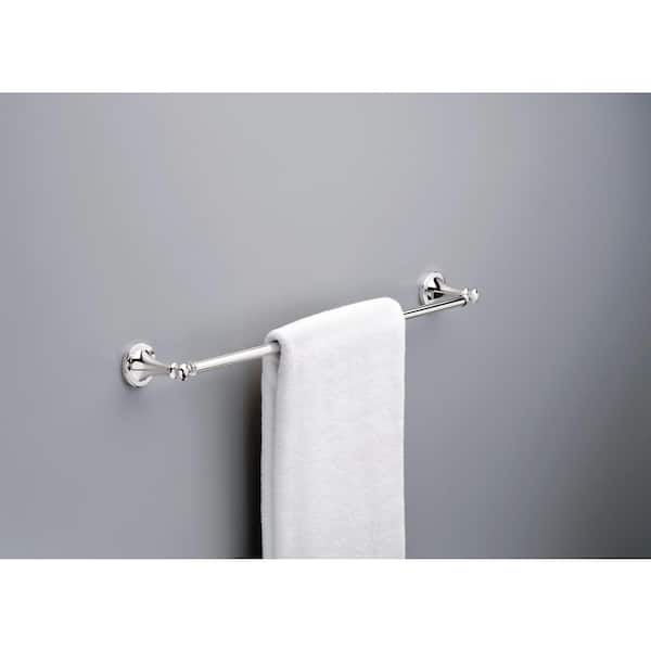 Delta Silverton Double Towel Hook Bath Hardware Accessory in