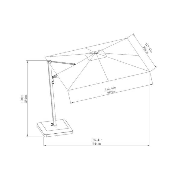 home decorators collection patio umbrella instructions Solar LED Lighted w/ Tilt Adjustment, UV-Resistant button connector pin protects the pole from damage. Remote Control Patio Umbrella Light