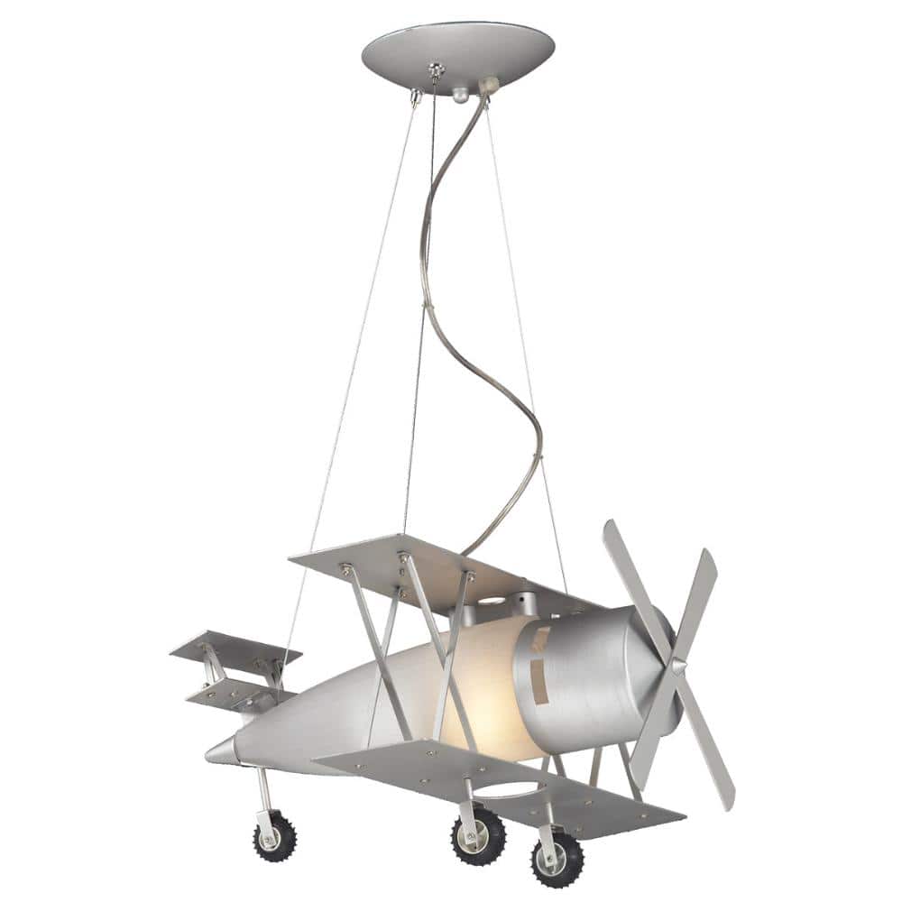 Leanie II 1-Light Silver Pendant