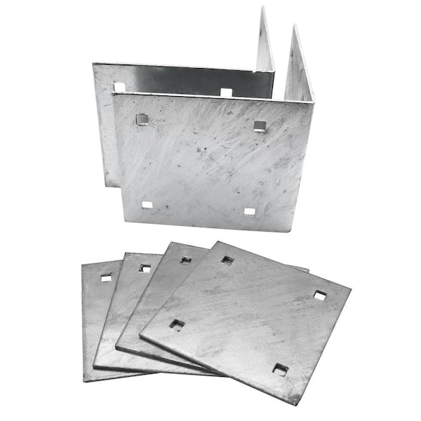 Dock Inside Corner Bracket Kit - Includes 2 Inside Corners and Four Backer Plates