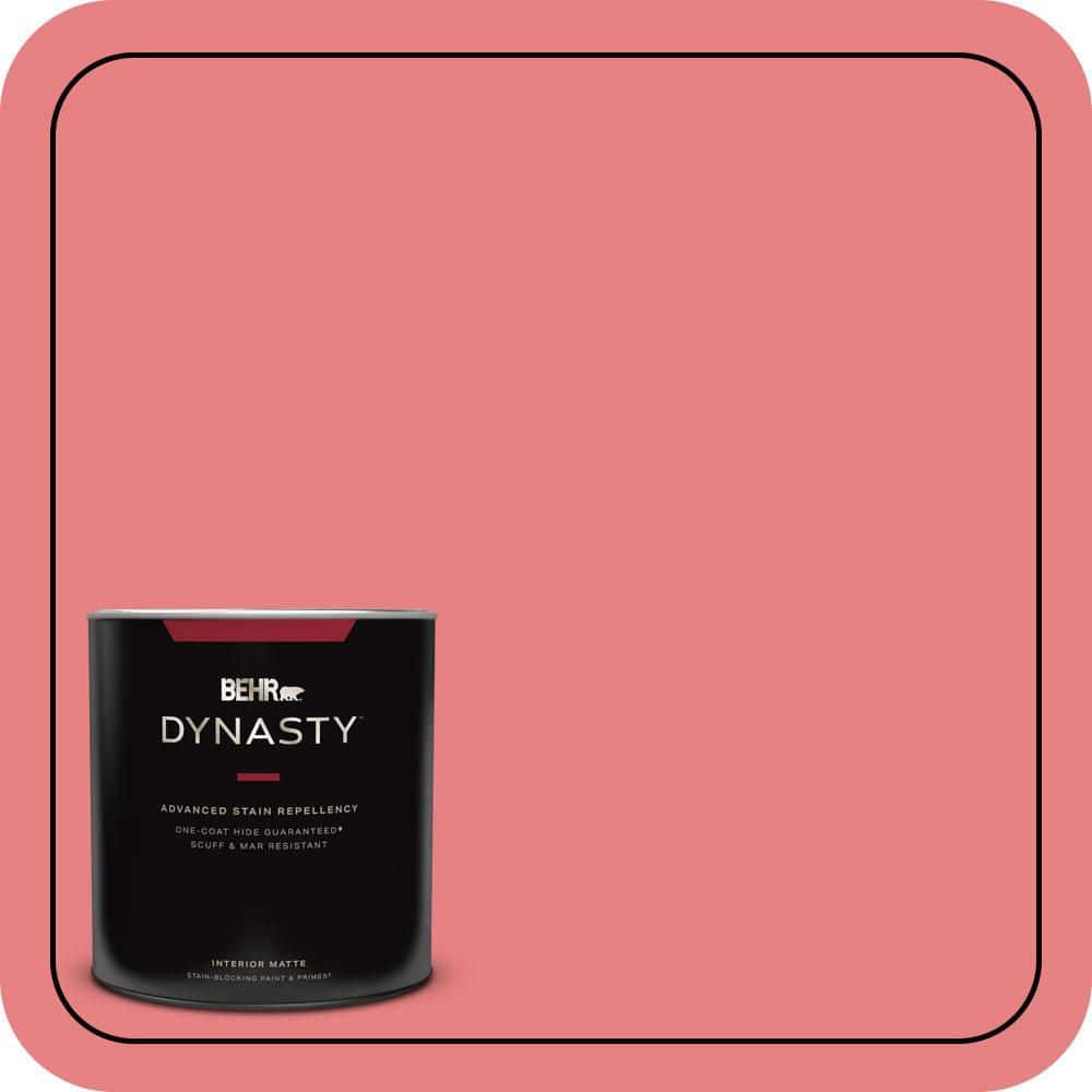 1 qt. #P170-4 Sugar Poppy Matte Interior Stain-Blocking Paint and Primer price history on PriceWatchPro