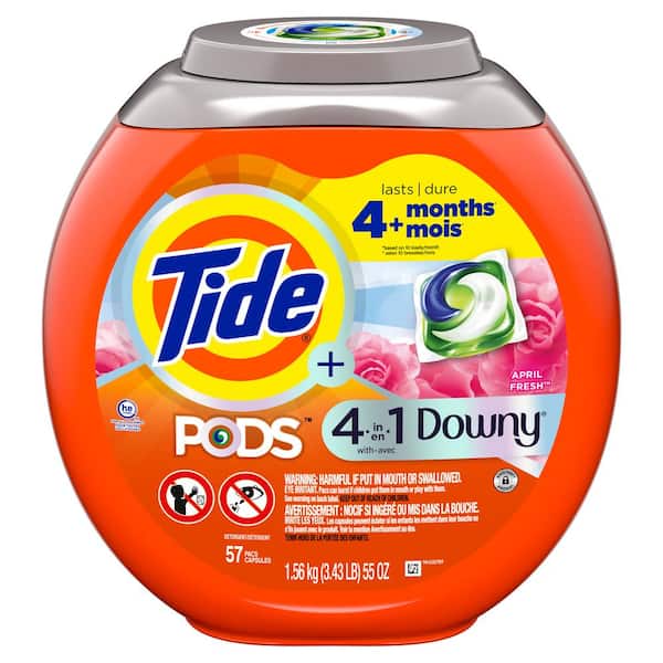 Save on Tide PODS 4-in-1 with Downy April Fresh Laundry Detergent Pacs  Order Online Delivery