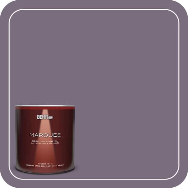 BEHR MARQUEE 1 Qt. #MQ5-37 Composers Magic One-Coat Hide Matte Interior Paint & Primer