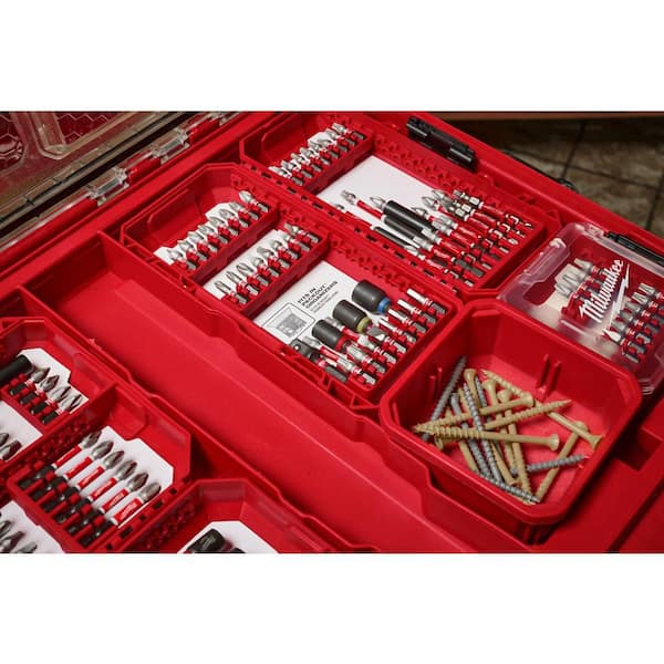 Milwaukee Small & Medium Case Rows for Impact Driver Accessories