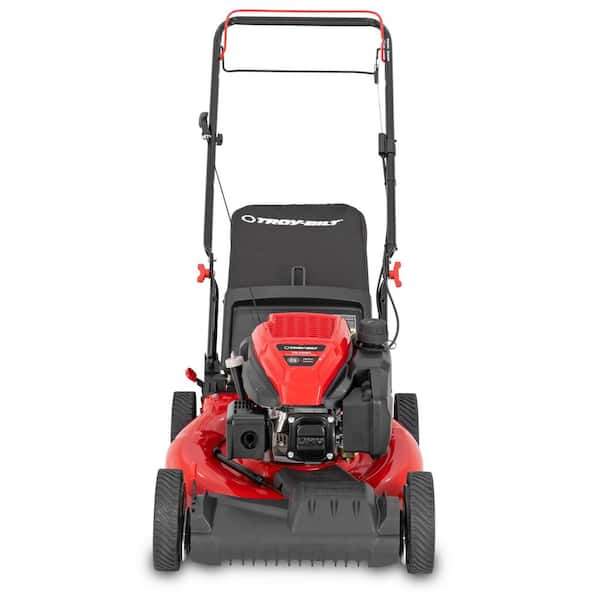 Troy-Bilt 21 in. 163cc OHV Engine Front-Wheel Drive 2-in-1 Gas Walk Behind  Lawn Mower with Tri-Action Cutting System TB200