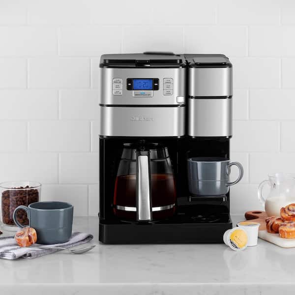 Cuisinart Grind and Brew Plus 12-Cup Stainless Steel Coffee Maker