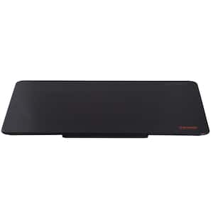 Electric Warming Tray 16.5 in. x 23.6 in. Portable Tempered Glass Heating Tray with Temperature Control, Black