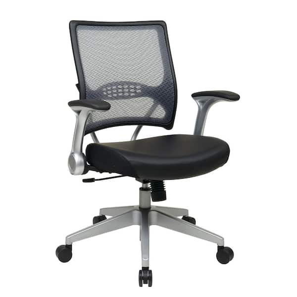 black airgrid back office chair