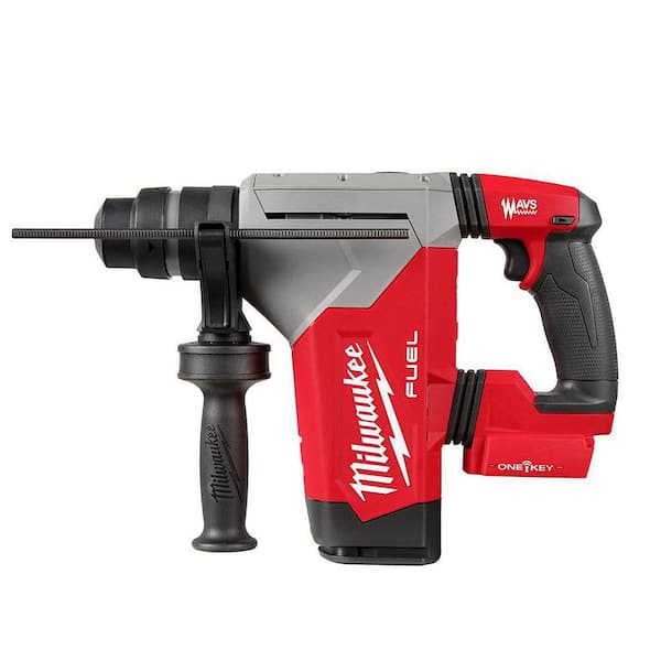 Vet Herrie vers Milwaukee M18 FUEL 18V Lithium-Ion Brushless Cordless SDS-Plus 1-1/8 in.  Rotary Hammer Drill (Tool-Only) 2915-20 - The Home Depot