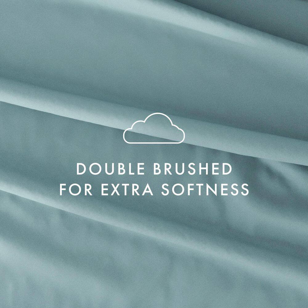 Ocean Blue Twin XL Deep Pocket Microfiber Sheet Set