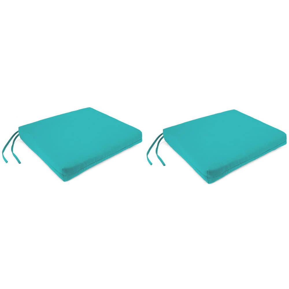 19 in. W x 17 in. D x 2 in. T Rectangular Outdoor Seat Cushion in (2-Pack) price history on PriceWatchPro