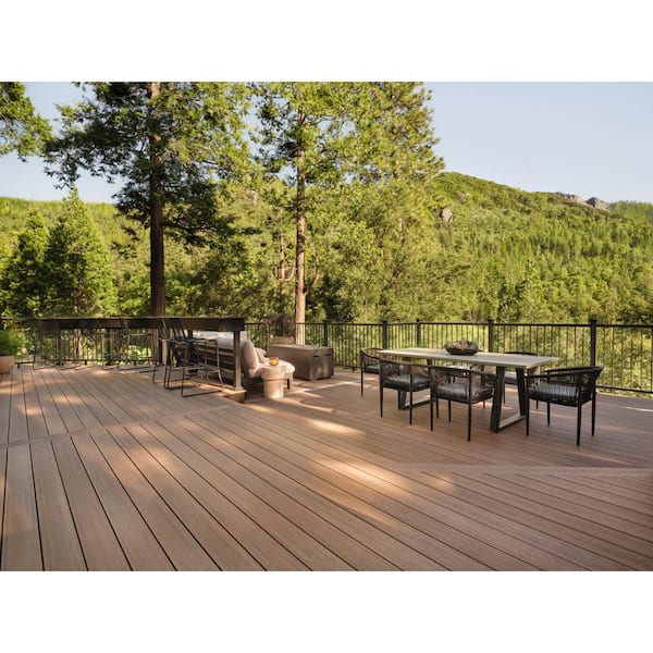 TimberTech Advanced PVC Vintage 5/4 in. x 6 in. x 16 ft. Square