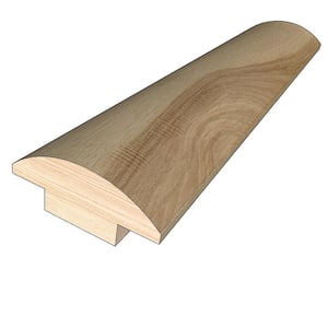 Natural Hickory 0.445 in. Thick x 1-1/2 in. Width x 78 in. Length Hardwood T-Molding