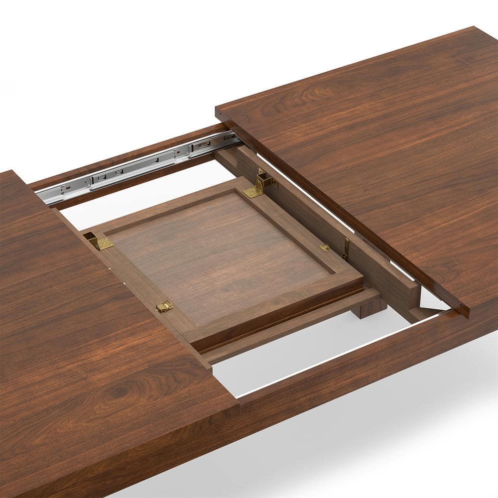 Wilson Walnut Extendable Rectangular Dining Table