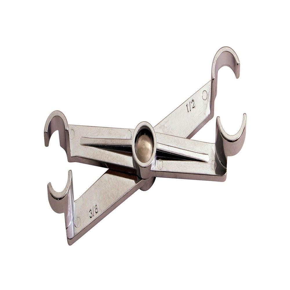 3/8 in. x 1/2 in. Low Profile Scissor Disconnect price history on PriceWatchPro